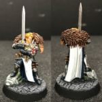 Emelda Braskov on a cobblestone base