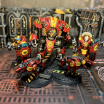 Riot shields, Hardcase cyber-mastiffs, and a giant kill-bot