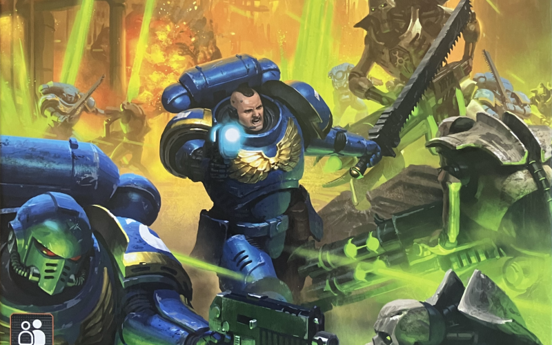 The box from Fireteam, a book shop game from GW.