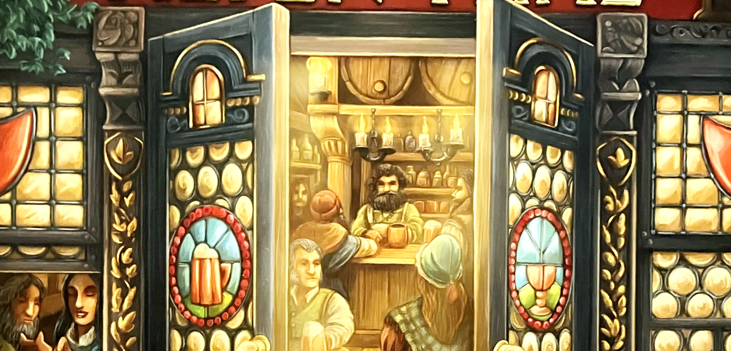 The box art for Die Tavernen im Tiefen Thal
