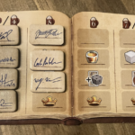 The Die Tavernen im Tiefen Thal guest book.