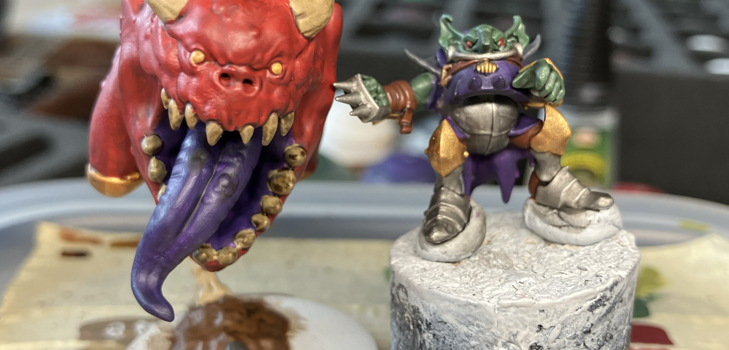 Before the conversion was complete and I put Miggz on his mount.