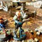 An outcast hive scummer and a champion are set up for battle.