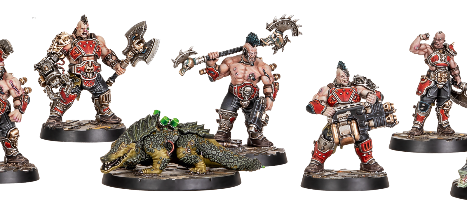 New champion models for the Goliaths.