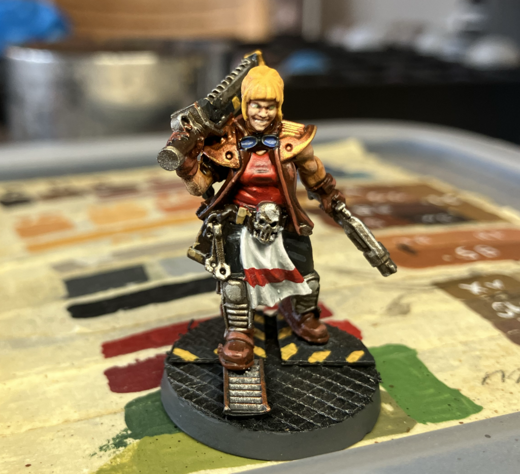 An orlock juve with her head freshly replaced