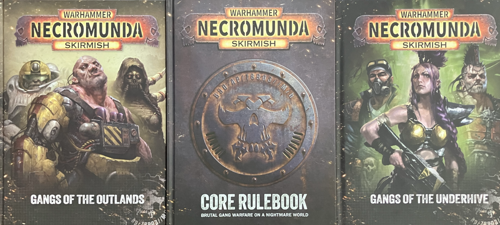 The three core books for Necromunda