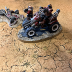 A Orlock quad and a ganger in the Ash Wastes