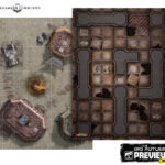 A set of gaming tiles for Necromunda: Roleplay