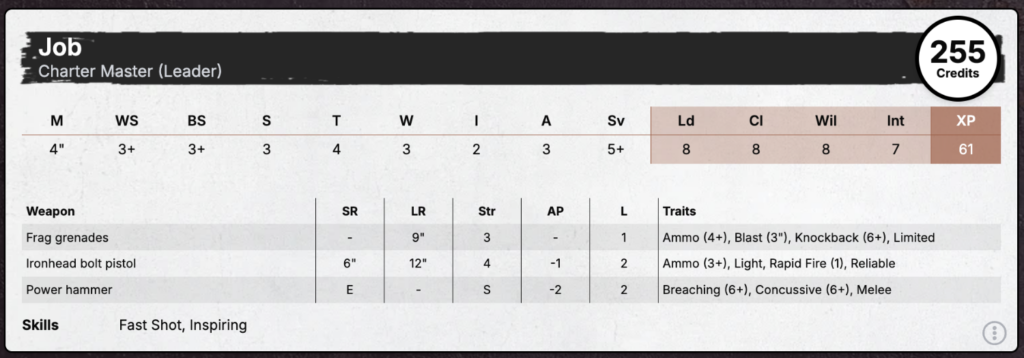 The new stat card for the Ironhead squats leader