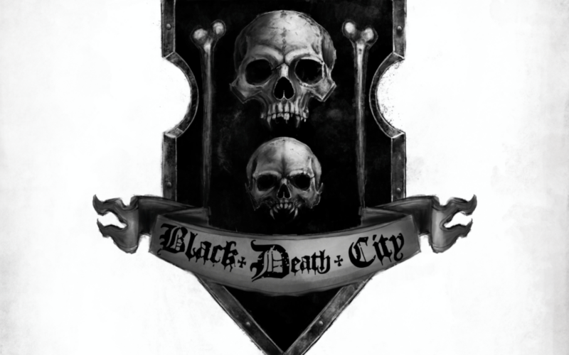 Black Death City logo